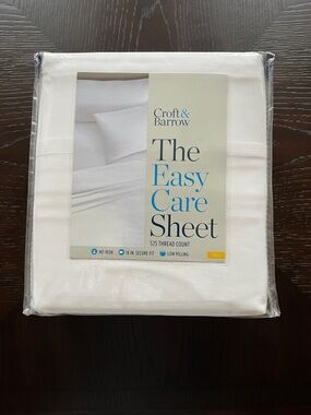 Croft & Barrow 525 thread count full sheet set.  4 piece set.